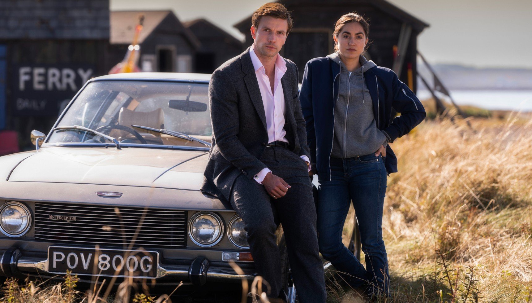 DI Thomas Lynley's vintage car a 1970s Jensen Intercepter