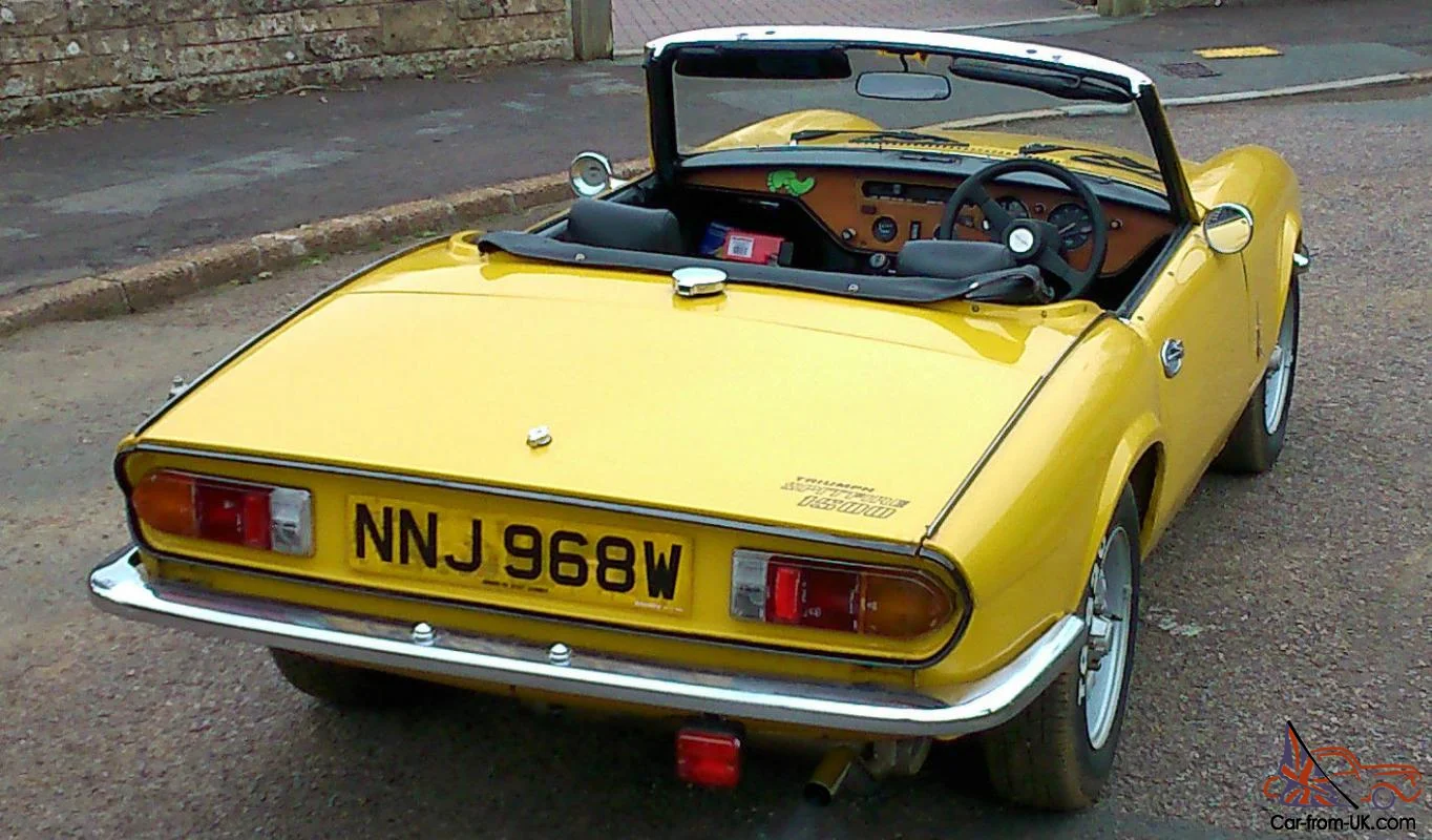 Triumph Spitfire Rear view